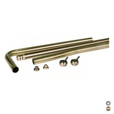 SET 3 TUBI OTTONE PER CASSETTA