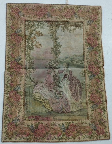Arazzo parete vintage - parete, donna