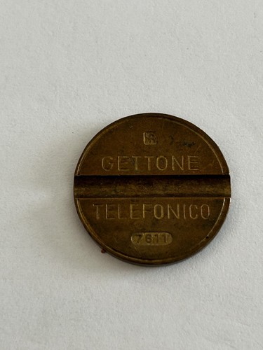 Gettone telefonico 7811 raro - telefonico,