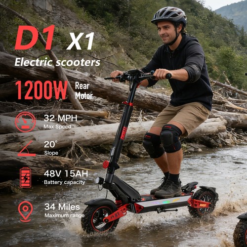 1200w 720wh electric scooter - 1200w,