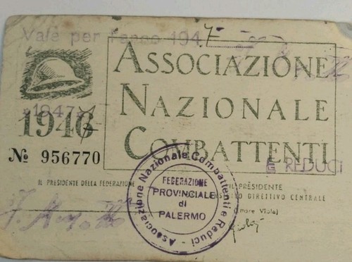 Tessera associazione nazionale - tessera,