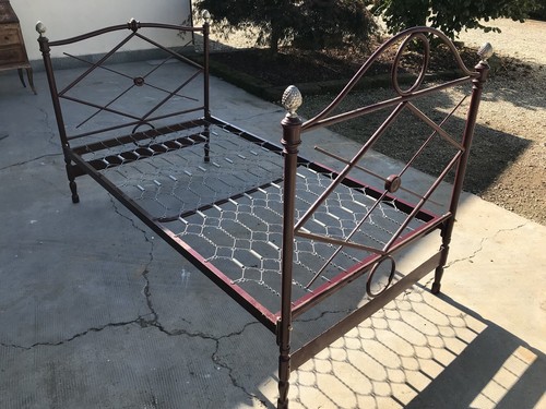 Letto ferro epoca 800 - in,
