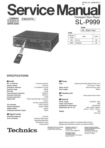 Technics p999 999 - ,