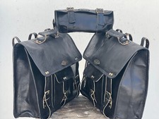 Sella moto d'epoca grande 15"