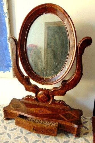 Antica specchiera toilette - antica,