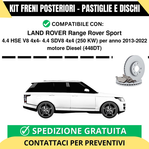Kit freni posteriori per - freni,