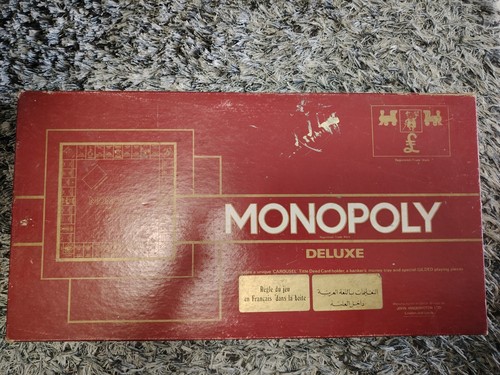 Monopoly deluxe vintage con - deluxe,