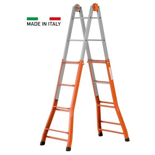 Scala acciaio telescopica - in,