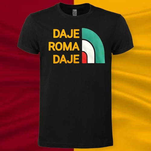 Shirt roma fans daje - roma,