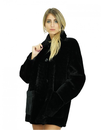 Cappotto montone lungo cm - 78,