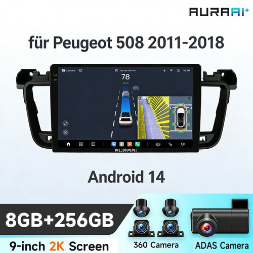 Autoradio android 14 - 9'',