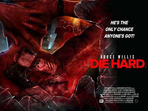 Die hard 1988 quad - 1988, poster
