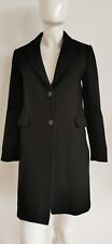 ZARA MANTECO CAPPOTTO GIUBBOTTO GIACCA GIACCONE COLORE NERO LANA TAGLIA XS