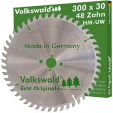 Volkswald Hm - Disco Sega Uw 300x30mm Z=48 Circolare Universale Denti Alternati