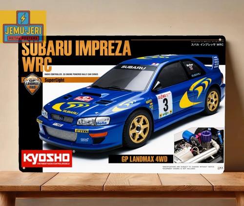 Kyosho subaru impreza wrc - kyosho, rc