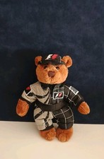Peluche Mascotte Formula 1 Orsacchiotto Racing Teddy Bear Plush Vintage