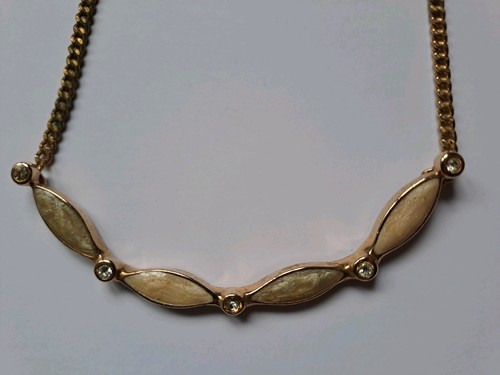 Collana vintage con - zirconi, e