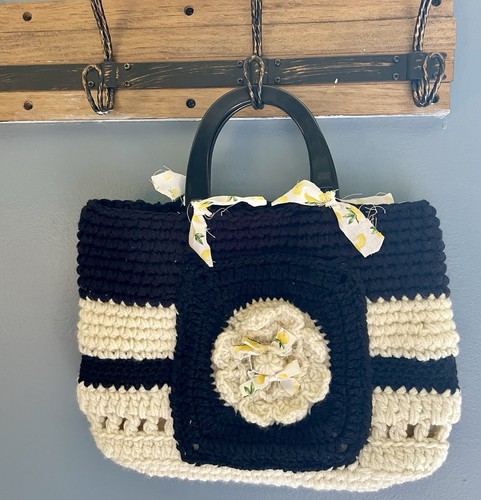 Borsa mano all uncinetto - borsa,