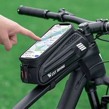 Borsa telaio bici impermeabile borsa cellulare borsa bici e-bike mtb manubrio