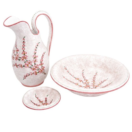 Tris set ceramiche fiori di - tris,