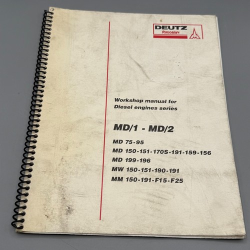 Manuale officina motore diesel