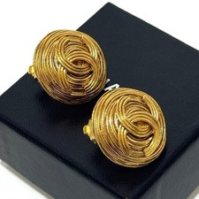 CHANEL 94A Orecchini Rotondi