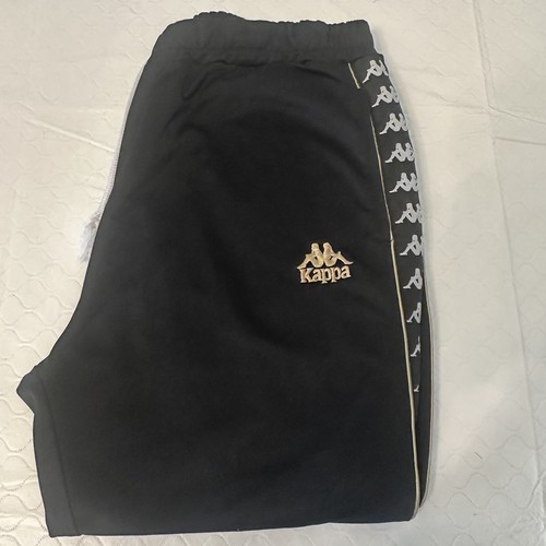 Pantalone kappa nero pista - nero,