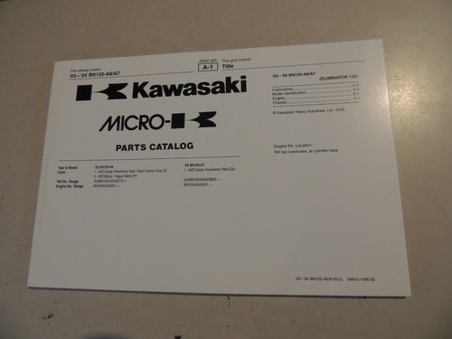 Catalogo ricambi kawasaki - ricambi,