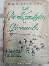 SCAUT SCOUT SCAUTISMO GIOCHI CAMPEGGIO 