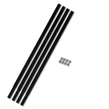 Tubo Estensione per Trapano da Terra 4x1 m Connessione Acciaio Fresa vidaXL