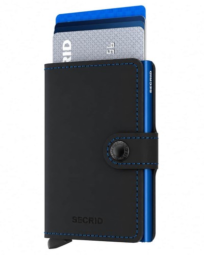 Secrid mini portafoglio nero - mini,