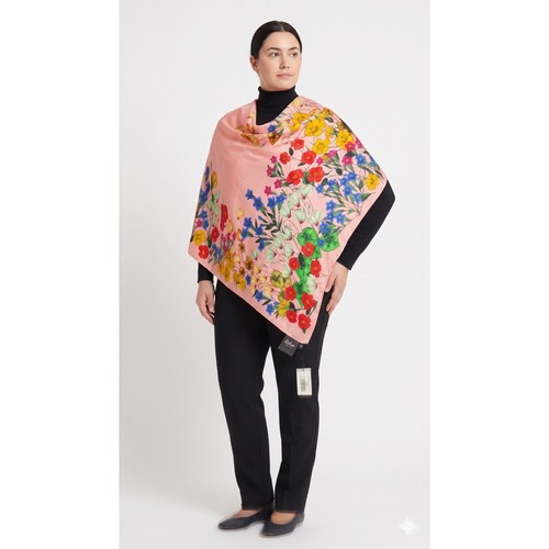 Foulard grande donna pura seta - grande,