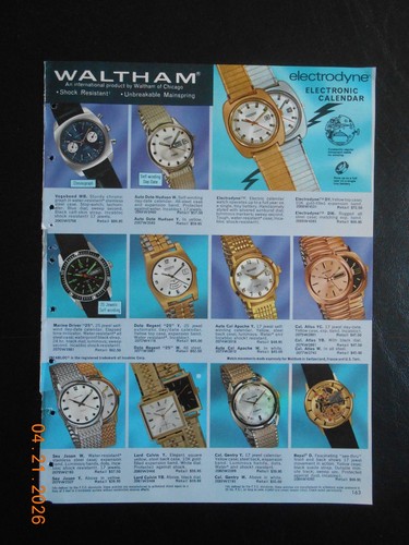 Orologio impermeabile waltham - impermeabile,