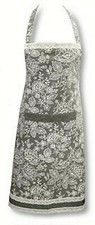 Grembiule da cucina Angelica Home & Country grembiule grembiule grey pizzo cotone fantasia floreale
