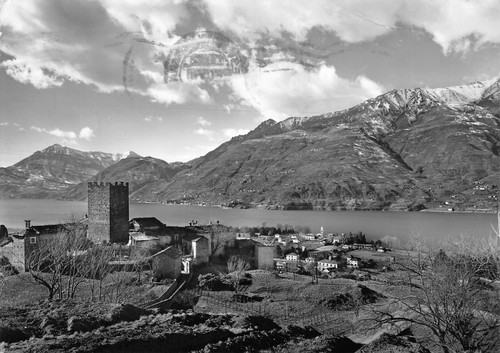 A3362 dervio viaggiata como - dervio,
