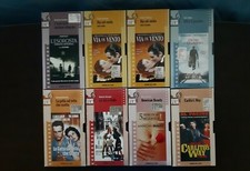 8 VHS I GRANDI FILM:VIA COL
