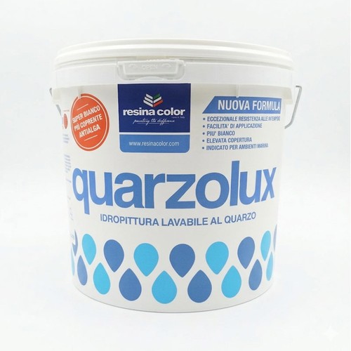 Pittura quarzo bianco lt - al,