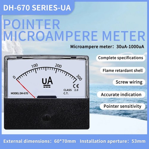 Microammetro - , dc