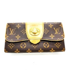 NESSUNA TARIFFA Louis Vuitton LV portafoglio lungo marrone monogramma 3965793