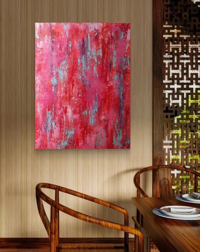 Quadro dipinto mano tela - quadro, a