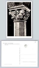 Cartolina Palazzo Davanzati Firenze Colonna Cappata con Ritratti XIV Secolo