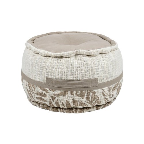 Pouf hemera tortora 40x30 - hemera,
