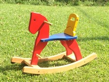 Cavalluccio S Dondolo In Legno