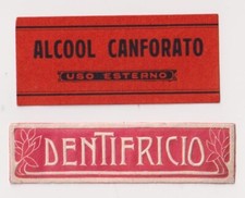 due etichetta farmaceutica