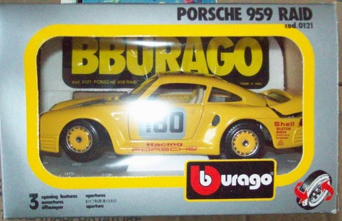 Bburago porsche 959 raid - bburago-,