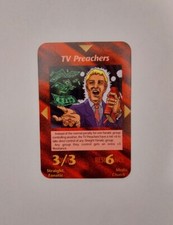INWO Illuminati New World Order TV PREACHERS - 1995 Unlimited Edition Card Game