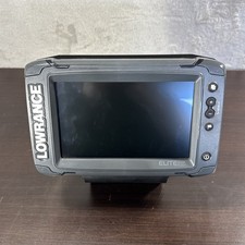 Lowrance Elite-7 Ti2 GPS Chartplotter Sonar Fish Finder con manuale, cover e supporto