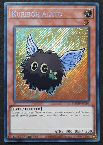 Kuriboh alato rara segreta - kuriboh, in