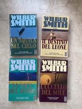 LOTTO 4 LIBRI DI WILBUR SMITH
