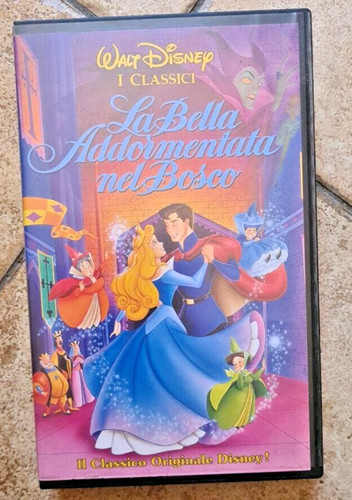 Vhs disney la bella - la,